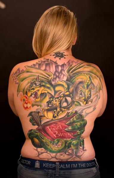 Daniel_Claessens_Tattoo_dragon_game-of-thrones_book_wing_colortattoo_back-piece_colorful_custom-tattoos